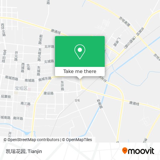 凯瑞花园 map