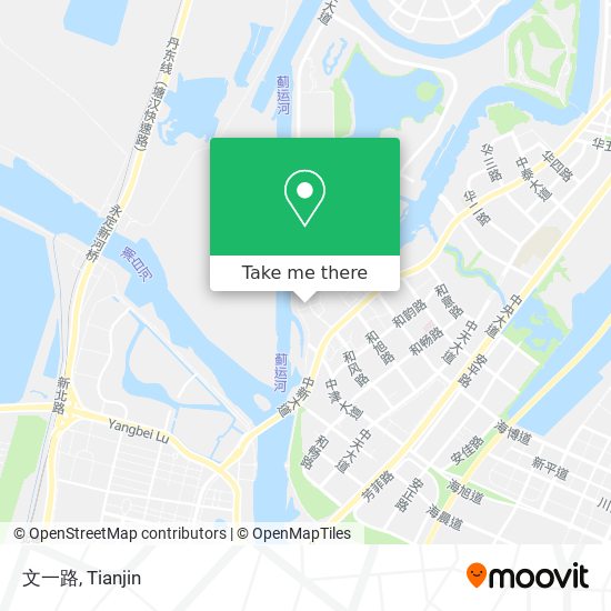 文一路 map