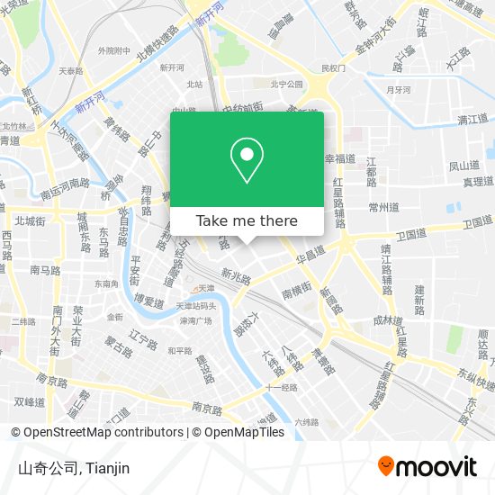 山奇公司 map