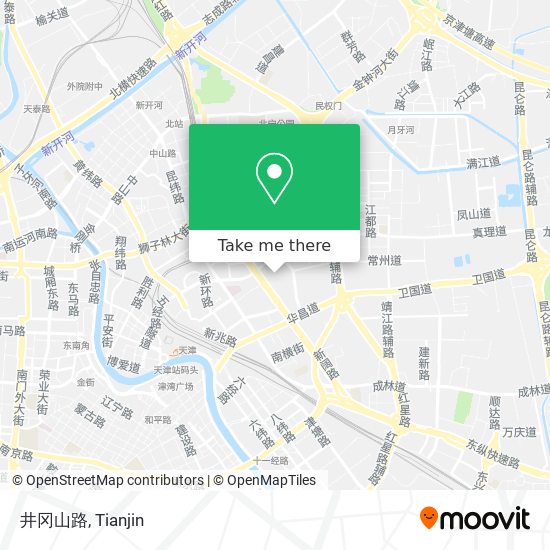 井冈山路 map