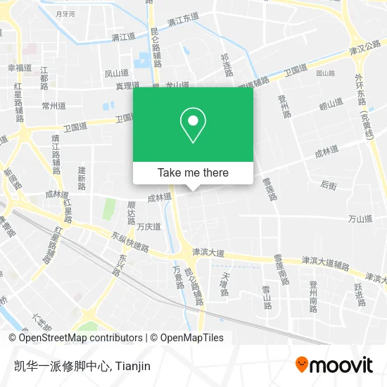 凯华一派修脚中心 map