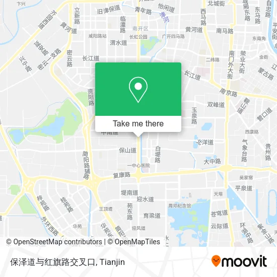 保泽道与红旗路交叉口 map