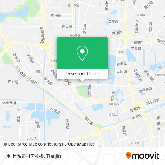 水上温泉-17号楼 map