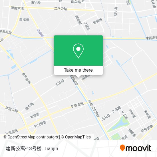 建新公寓-13号楼 map