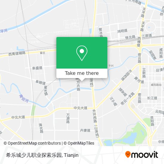 希乐城少儿职业探索乐园 map