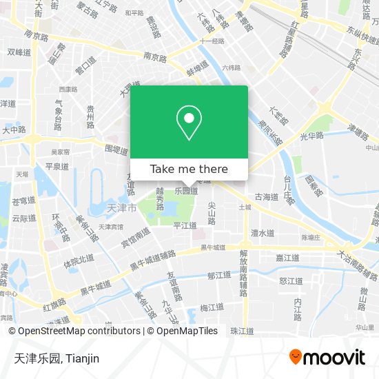 天津乐园 map