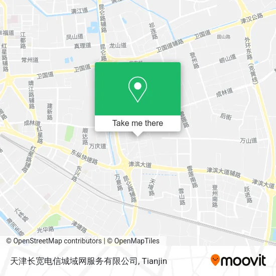 天津长宽电信城域网服务有限公司 map