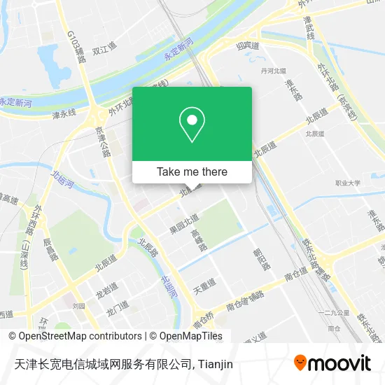 天津长宽电信城域网服务有限公司 map