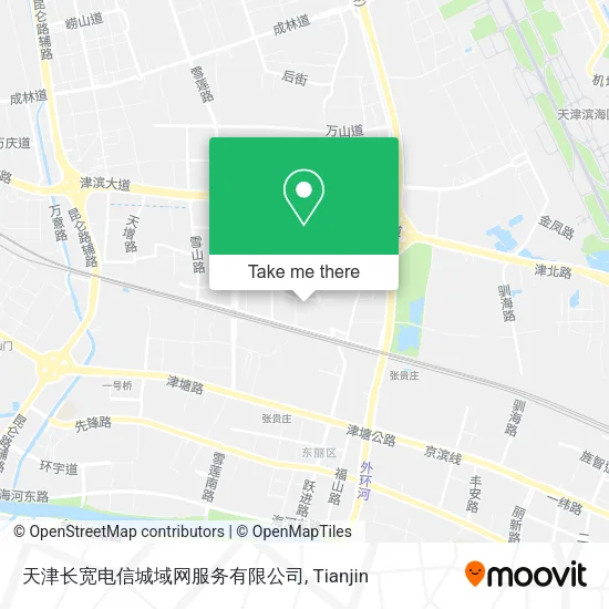 天津长宽电信城域网服务有限公司 map