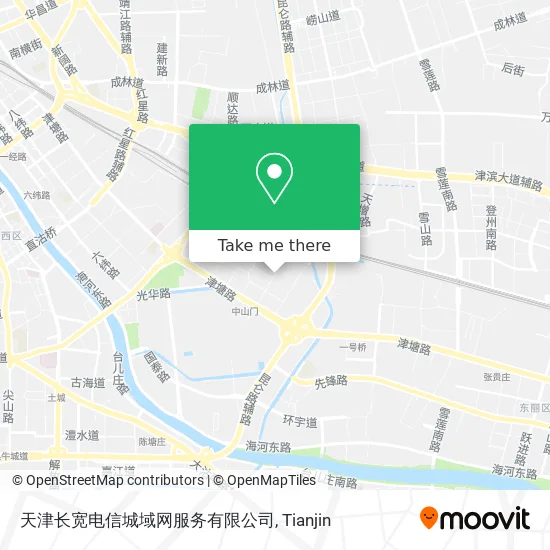 天津长宽电信城域网服务有限公司 map