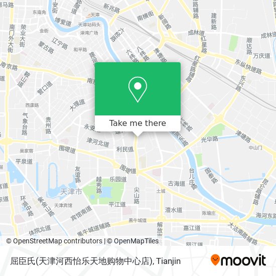 屈臣氏(天津河西怡乐天地购物中心店) map