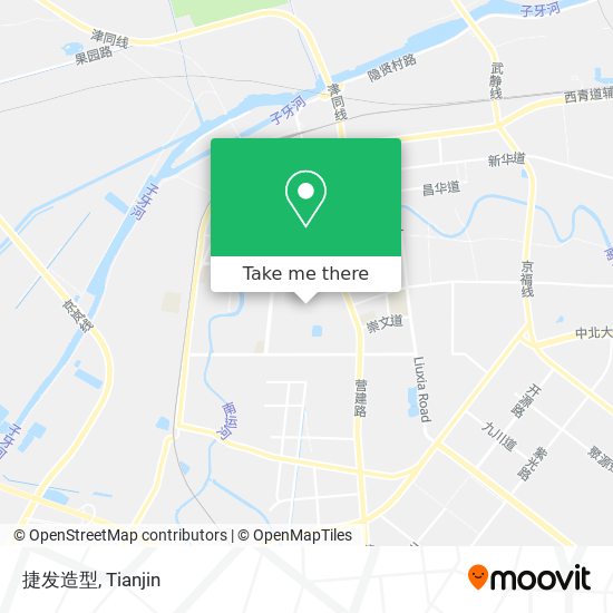 捷发造型 map