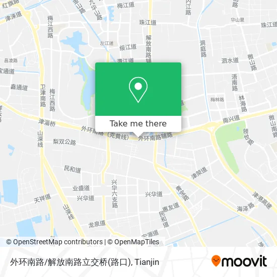 外环南路/解放南路立交桥(路口) map
