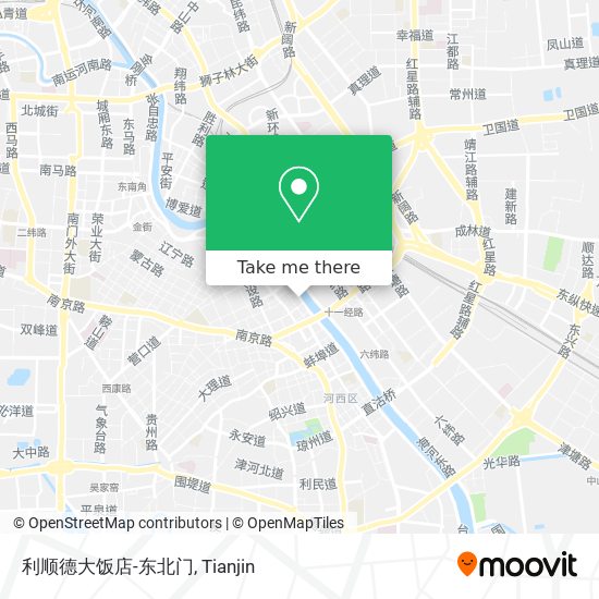 利顺德大饭店-东北门 map