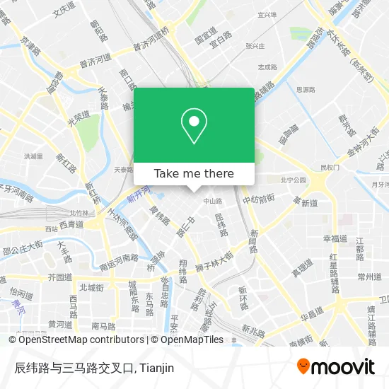 辰纬路与三马路交叉口 map