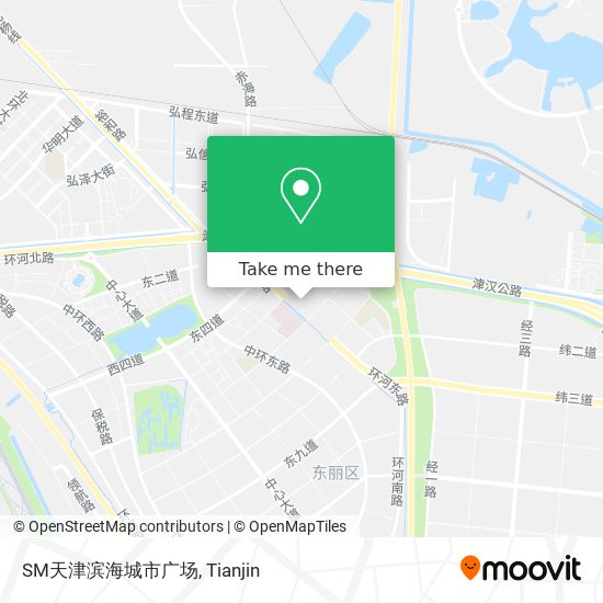 SM天津滨海城市广场 map