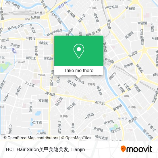 HOT Hair Salon美甲美睫美发 map