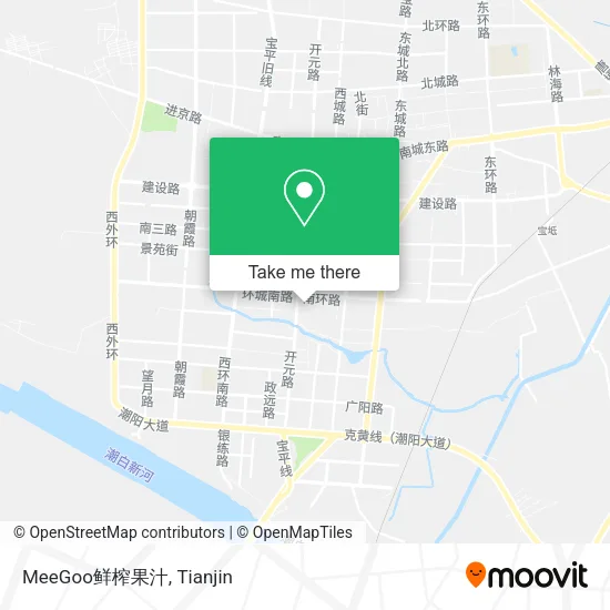 MeeGoo鲜榨果汁 map