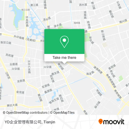 YD企业管理有限公司 map