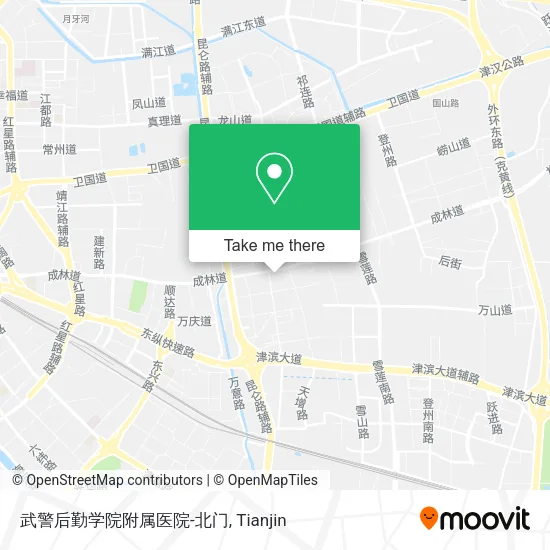 武警后勤学院附属医院-北门 map
