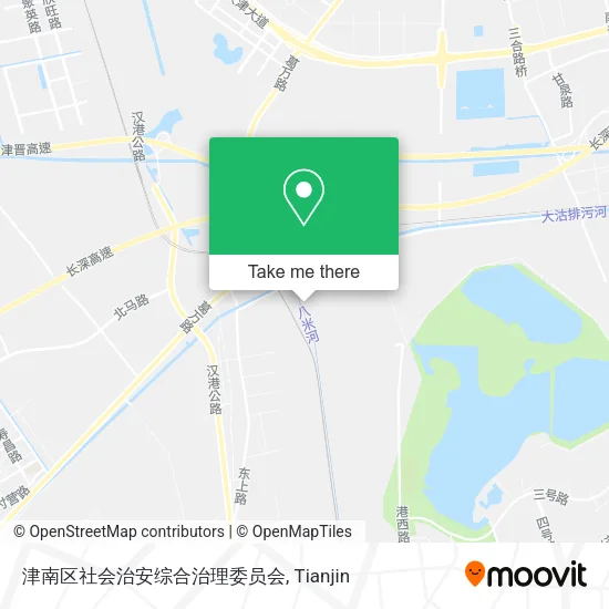 津南区社会治安综合治理委员会 map