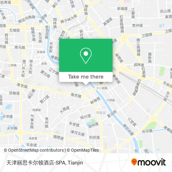 天津丽思卡尔顿酒店-SPA map