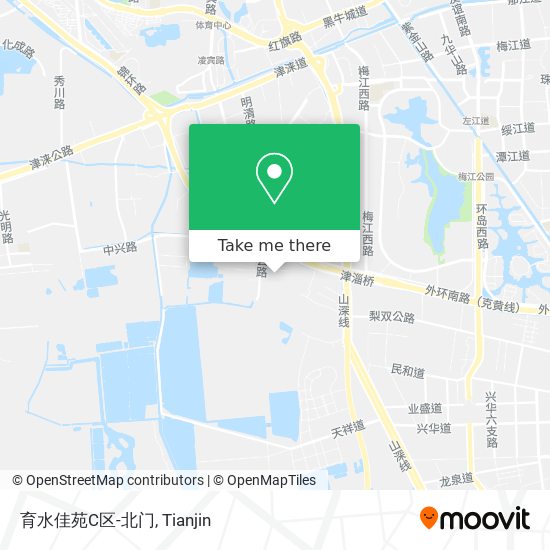 育水佳苑C区-北门 map