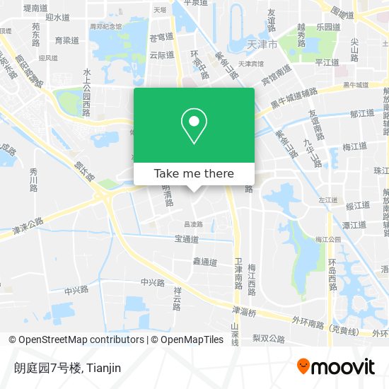 朗庭园7号楼 map