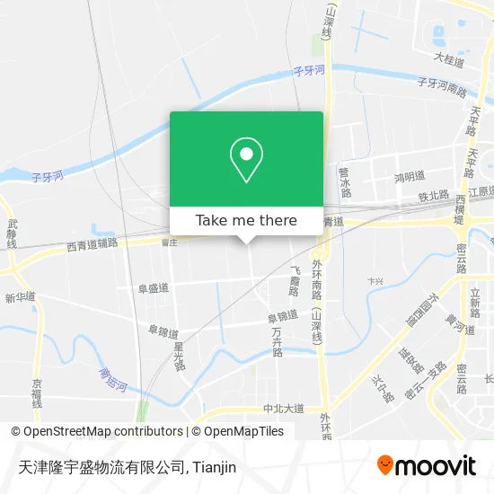 天津隆宇盛物流有限公司 map