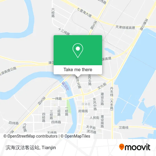 滨海汉沽客运站 map