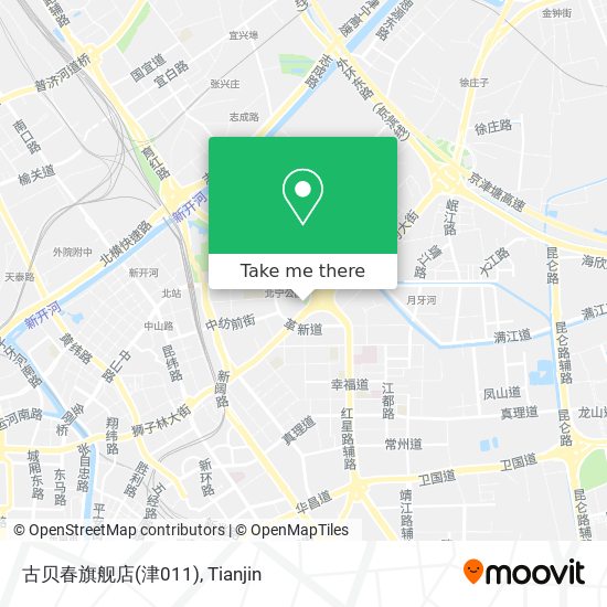 古贝春旗舰店(津011) map