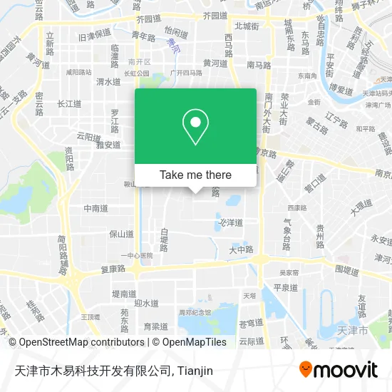天津市木易科技开发有限公司 map
