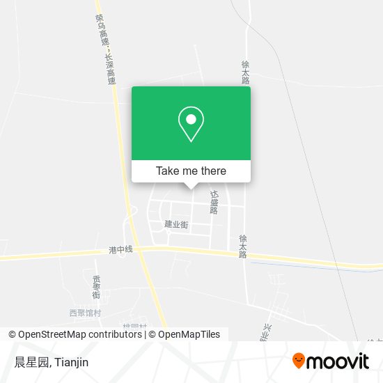 晨星园 map