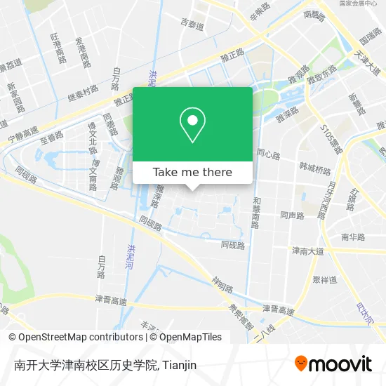 南开大学津南校区历史学院 map