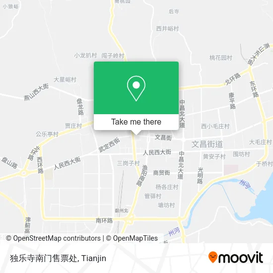 独乐寺南门售票处 map