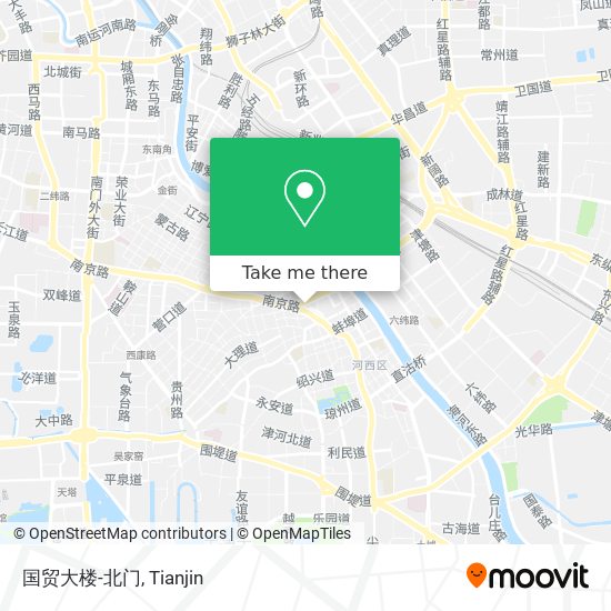 国贸大楼-北门 map