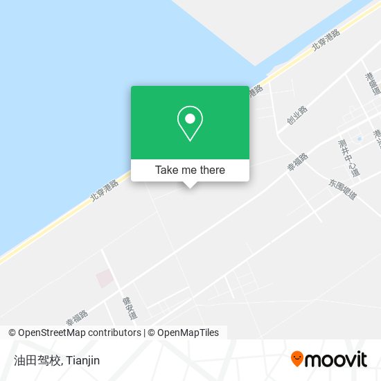 油田驾校 map