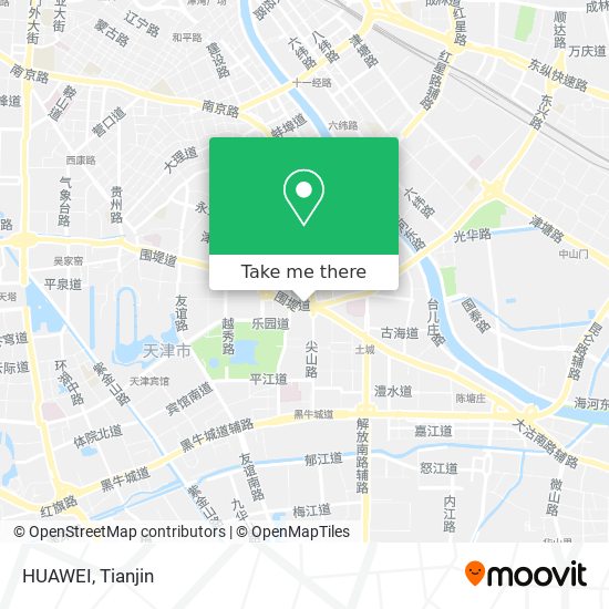 HUAWEI map