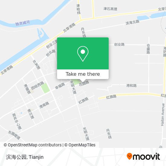 滨海公园 map