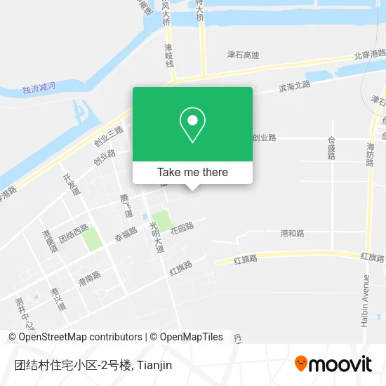 团结村住宅小区-2号楼 map