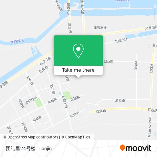 团结里24号楼 map