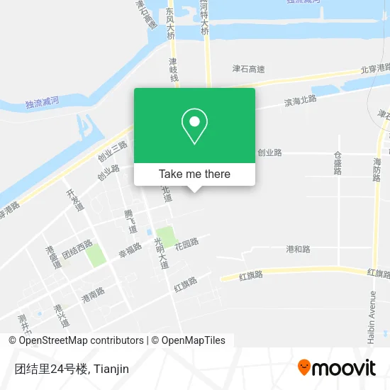 团结里24号楼 map