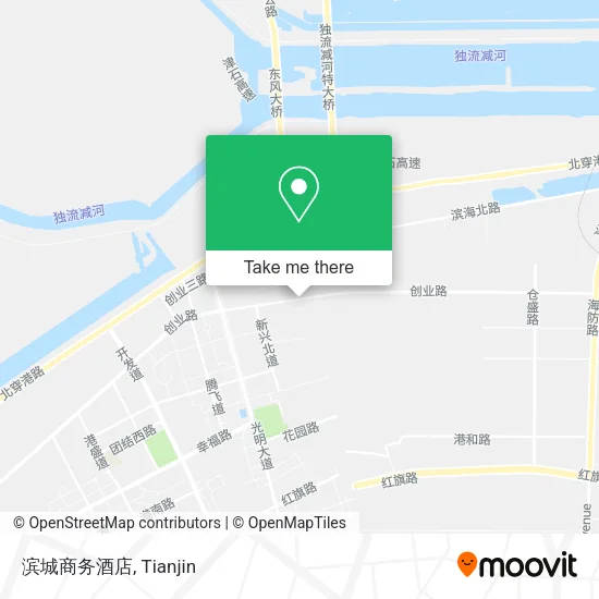 滨城商务酒店 map