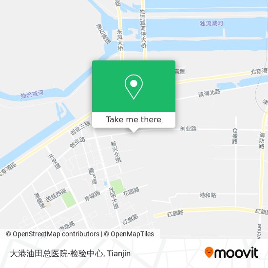 大港油田总医院-检验中心 map
