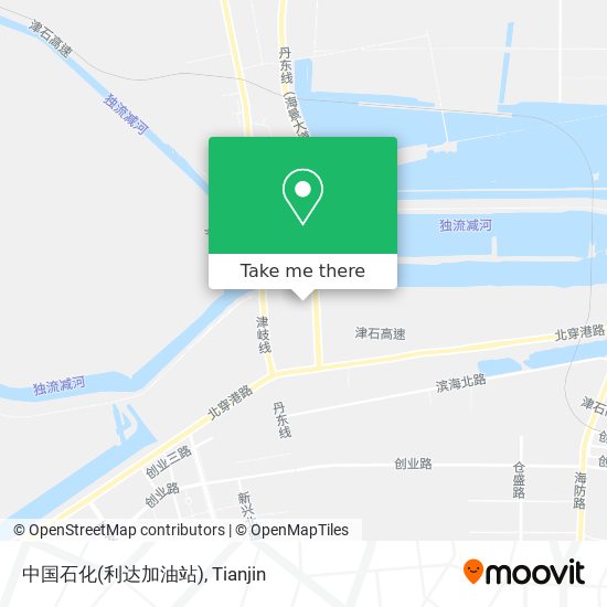 中国石化(利达加油站) map