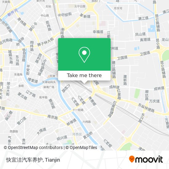 快宜洁汽车养护 map