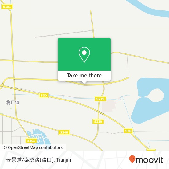 云景道/泰源路(路口) map