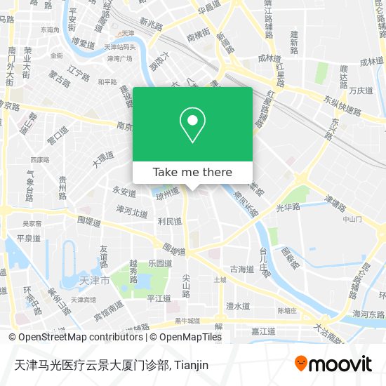 天津马光医疗云景大厦门诊部 map