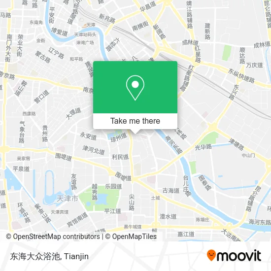 东海大众浴池 map