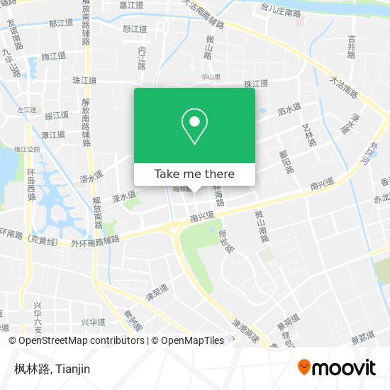 枫林路 map